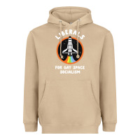 Mushroom liberals for gay space socialism Heavyweight Hoodie - artisFamous