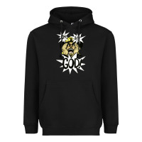 Black oh my god Heavyweight Hoodie - artisFamous