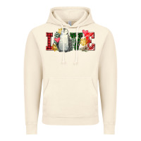 Vintage Artic christmas penguin love Vintage Hoodie - FaDigitalArtStudio
