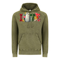 Vintage Olive christmas penguin love Vintage Hoodie - FaDigitalArtStudio