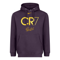 Plum cr7 graphic Heavyweight Hoodie - artisFamous