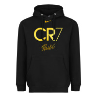 Black cr7 graphic Heavyweight Hoodie - artisFamous