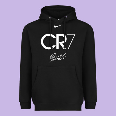 Cr7 Graphic Heavyweight Hoodie Designed By Artisfamous