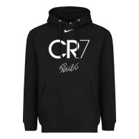 Black cr7 graphic Heavyweight Hoodie - artisFamous