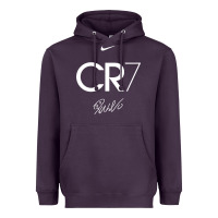 Plum cr7 graphic Heavyweight Hoodie - artisFamous