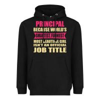 Black principal funniest isn't a jobtitle Heavyweight Hoodie - artisFamous