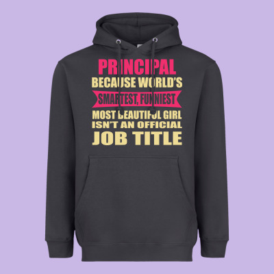 Principal Funniest Isn't A Jobtitle Heavyweight Hoodie Designed By Artisfamous