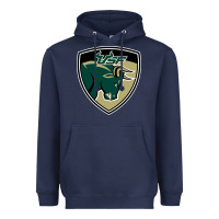 Navy south florida bulls Heavyweight Hoodie - artisFamous