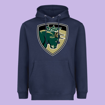 South Florida Bulls Heavyweight Hoodie Designed By Artisfamous