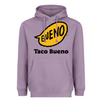 Lavender Resto Taco Bueno Heavyweight Hoodie - artisFamous