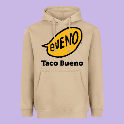 Resto Taco Bueno Heavyweight Hoodie Designed By Artisfamous