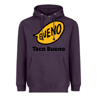 Plum Resto Taco Bueno Heavyweight Hoodie - artisFamous