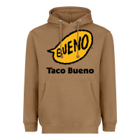 Toasted Coconut Resto Taco Bueno Heavyweight Hoodie - artisFamous