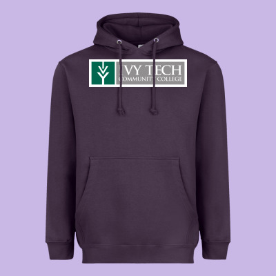 Ivy Tech Community College Of Indiana Heavyweight Hoodie Designed By Artisfamous
