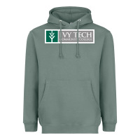 Sage Ivy Tech Community College of Indiana Heavyweight Hoodie - artisFamous