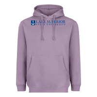 Lavender Lake Superior College (LSSU) Heavyweight Hoodie - artisFamous