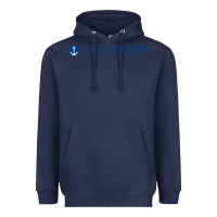 Navy Lake Superior College (LSSU) Heavyweight Hoodie - artisFamous