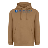 Toasted Coconut Lake Superior College (LSSU) Heavyweight Hoodie - artisFamous