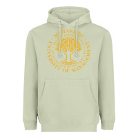 Matcha Maharishi International College Heavyweight Hoodie - artisFamous