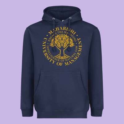 Maharishi International College Heavyweight Hoodie Designed By Artisfamous