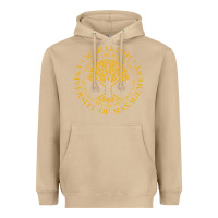 Mushroom Maharishi International College Heavyweight Hoodie - artisFamous