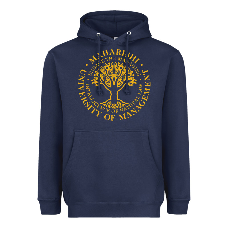 Maharishi International College Heavyweight Hoodie by artisFamous | Teevron