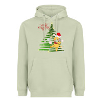 Matcha Winnie The Pooh- Merry christmas Heavyweight Hoodie - artisFamous