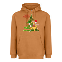 Meerkat Winnie The Pooh- Merry christmas Heavyweight Hoodie - artisFamous