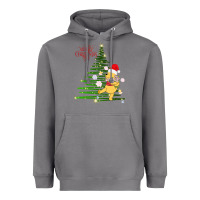 Storm Winnie The Pooh- Merry christmas Heavyweight Hoodie - artisFamous