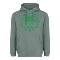 Sage Maharishi International College Heavyweight Hoodie - artisFamous