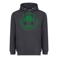Smoke Maharishi International College Heavyweight Hoodie - artisFamous