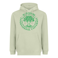Matcha Maharishi International College Heavyweight Hoodie - artisFamous