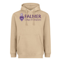 Mushroom Palmer College of Chiropractic Heavyweight Hoodie - artisFamous