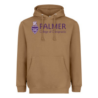 Toasted Coconut Palmer College of Chiropractic Heavyweight Hoodie - artisFamous
