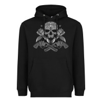 Black guns & roses 7 Heavyweight Hoodie - artisFamous