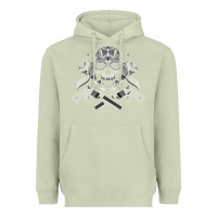 Matcha guns & roses 7 Heavyweight Hoodie - artisFamous