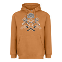 Meerkat guns & roses 7 Heavyweight Hoodie - artisFamous
