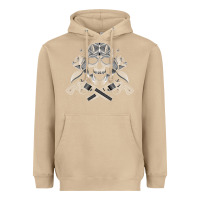 Mushroom guns & roses 7 Heavyweight Hoodie - artisFamous