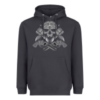Smoke guns & roses 7 Heavyweight Hoodie - artisFamous