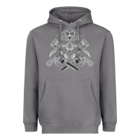 Storm guns & roses 7 Heavyweight Hoodie - artisFamous