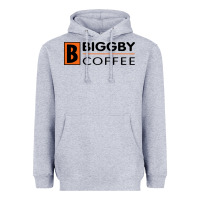 Heather Grey biggby coffee Heavyweight Hoodie - artisFamous