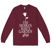 Burgundy The Moira's Rose's Garden Long Sleeve Tee - Bettercallsaul