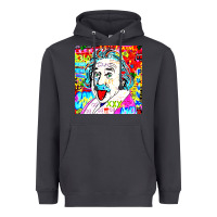 Smoke POP ART RETRO Heavyweight Hoodie - artisFamous