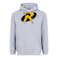 Heather Grey Robin Heavyweight Hoodie - artisFamous