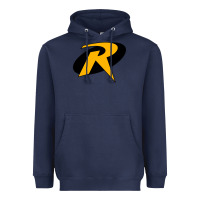 Navy Robin Heavyweight Hoodie - artisFamous