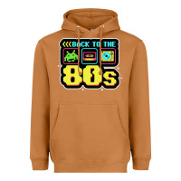 Meerkat BACK TO THE 80S Heavyweight Hoodie - artisFamous