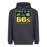 Smoke BACK TO THE 80S Heavyweight Hoodie - artisFamous