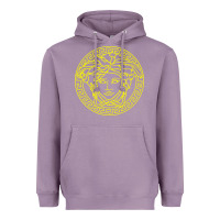 Lavender VINTAGE  Medusa Heavyweight Hoodie - artisFamous