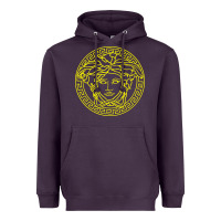 Plum VINTAGE  Medusa Heavyweight Hoodie - artisFamous
