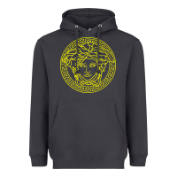 Smoke VINTAGE  Medusa Heavyweight Hoodie - artisFamous